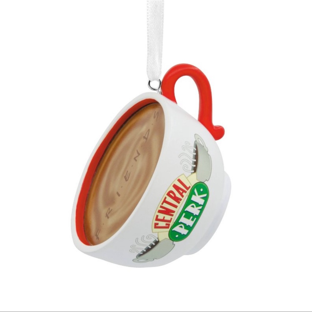 New Hallmark Central Perk Coffee Cup Friends Ornament - Picture 2 of 6